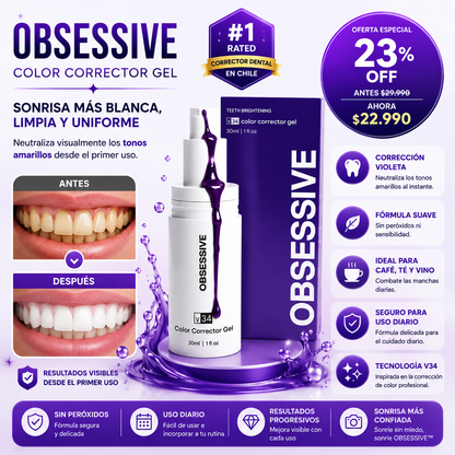Obsessive™ | Blanqueador Dental