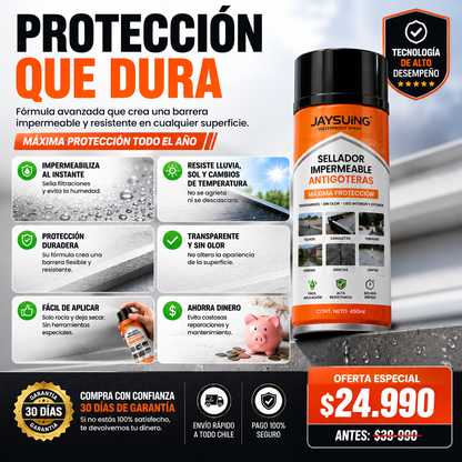 HydroFlex™ | Spray Antigoteras
