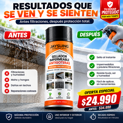 HydroFlex™ | Spray Antigoteras