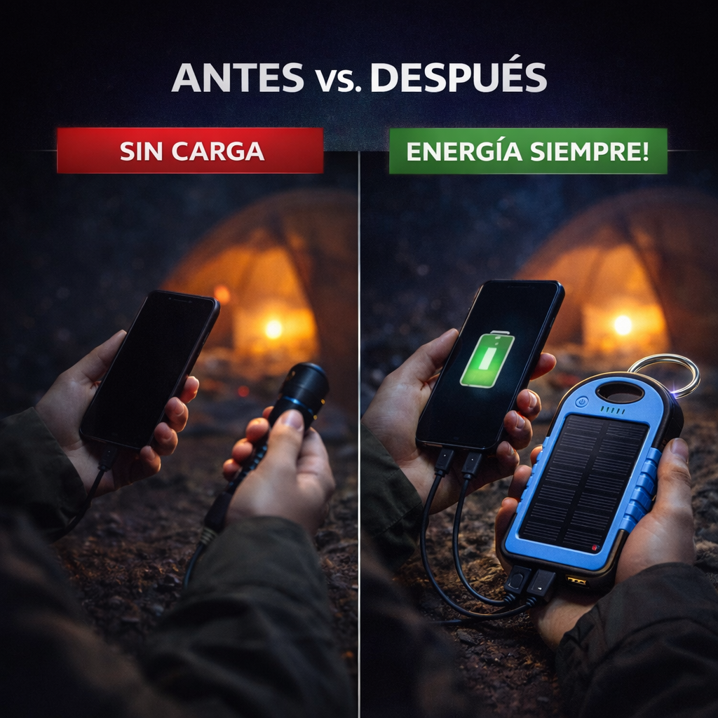 Solarix™ Cargador Solar Portátil