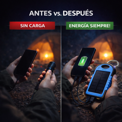 Solarix™ Cargador Solar Portátil